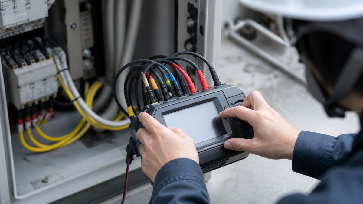保護継電器の動作試験