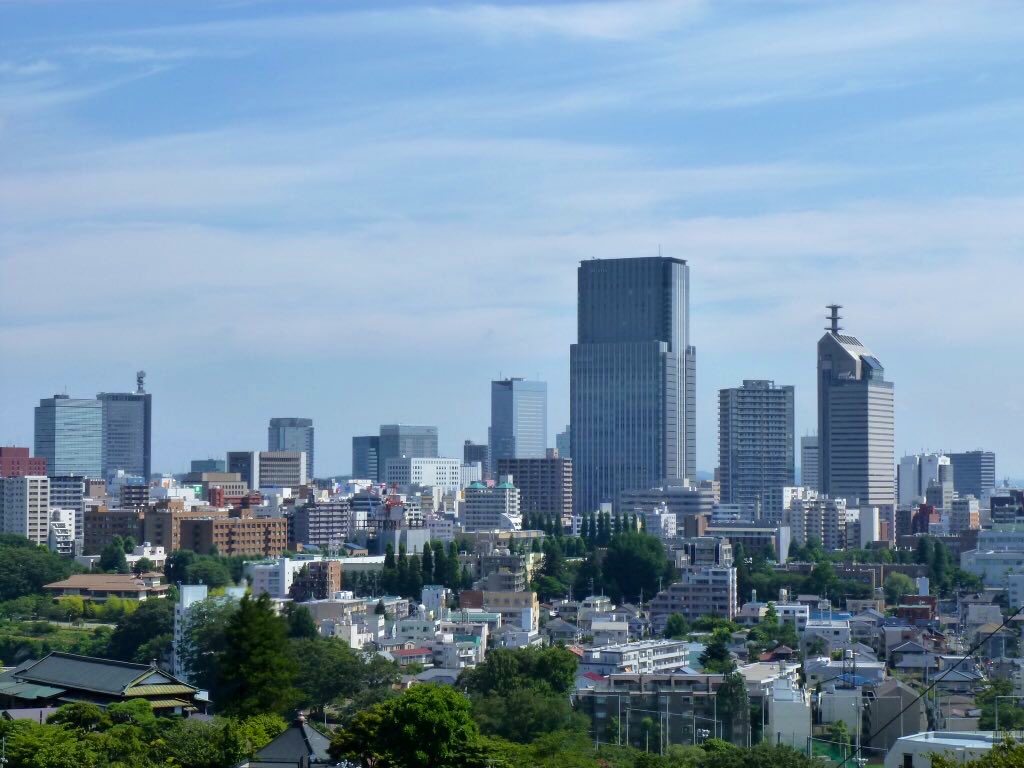 仙台の街並み